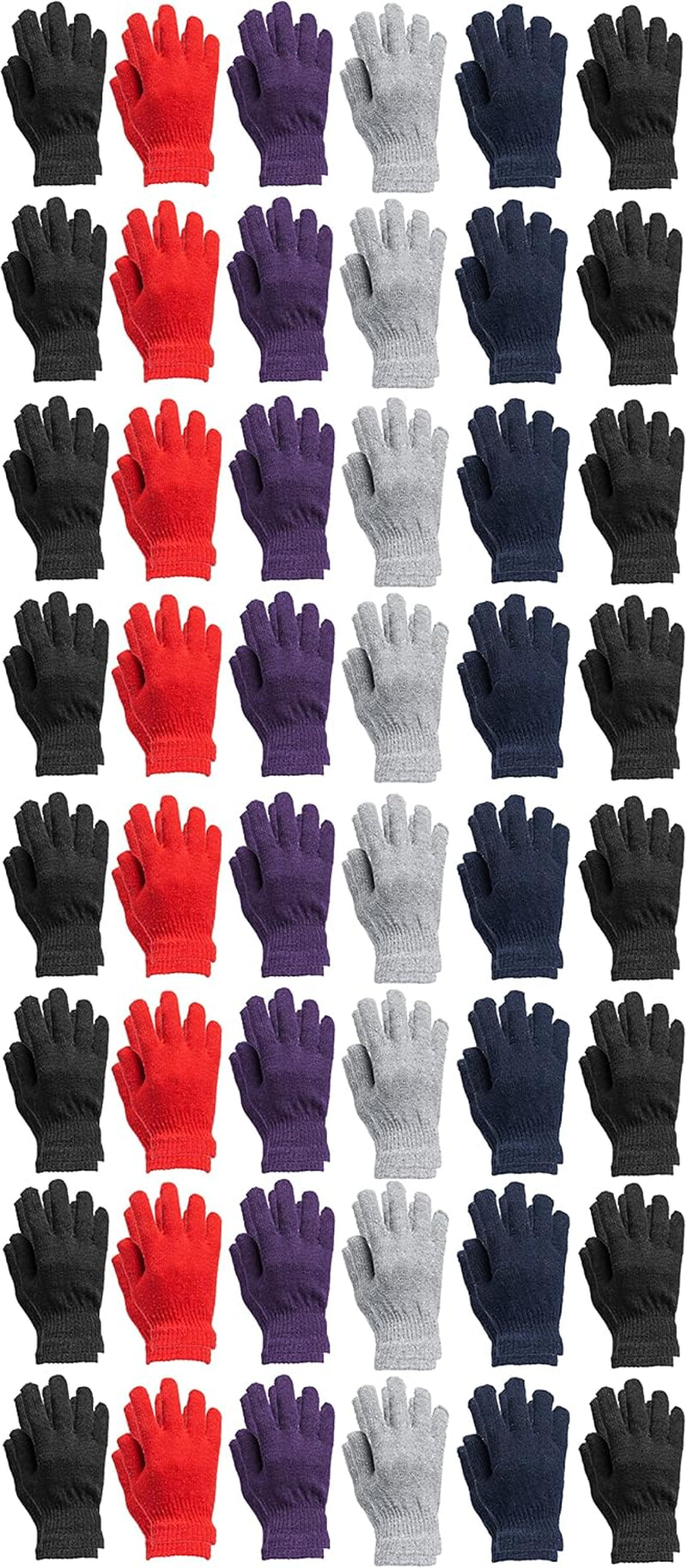 Adults Unisex Winter Gloves - Wholesale Bulk Cold Weather Collection