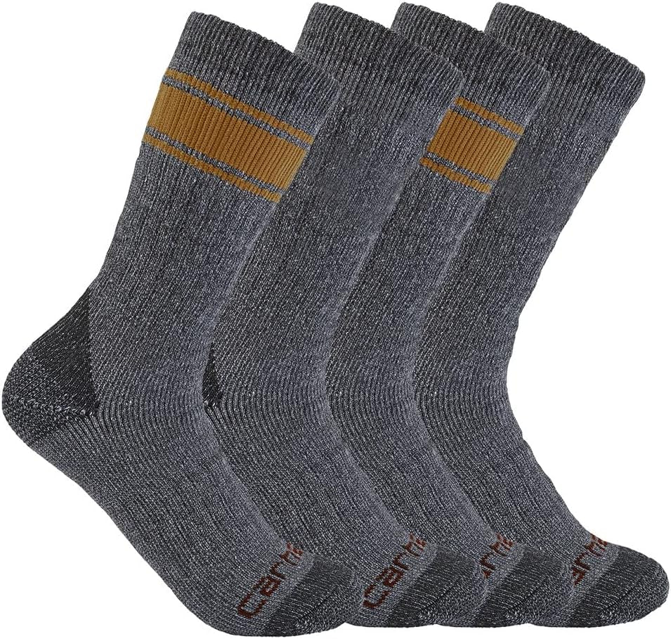 Men'S SC1054M Heavyweight Crew Sock 4-Pack