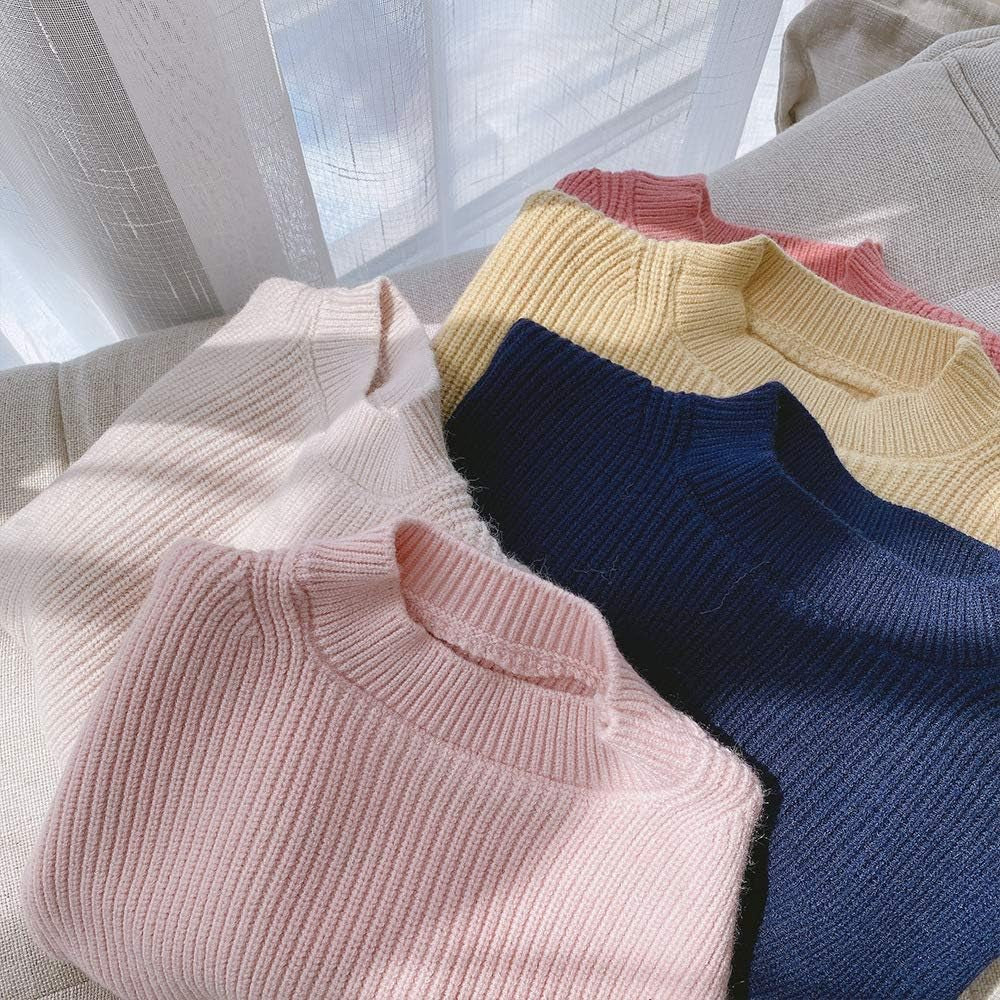 Newborn Toddler Baby Girls Boys Sweater, Pullover Warm Sweatshirt Crewneck Long Sleeve